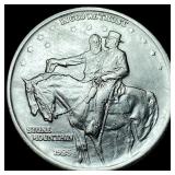 1925 Stone Mountain Silver Half Dollar CHOICE BU