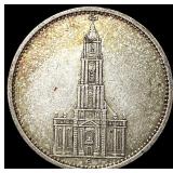 1935E Germany Silver 5 Reichsmark