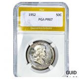 1952 Franklin Half Dollar PGA PR67