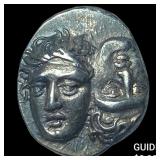 Moesia, Istros 4th Century BC Silver Drachm