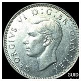 1944 Great Britain Silver Shilling