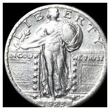1923 Standing Liberty Quarter CHOICE AU