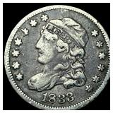 1833 Capped Bust Half Dime LIGHTLY CIRCULATED