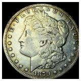 1879-CC Silver Morgan Dollar NEARLY UNCIRCULATED