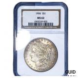 1904 Morgan Silver Dollar NGC MS62