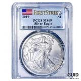 2019 Silver Eagle PCGS MS69