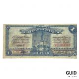 1915 Free and Sovereign State of Mexico 1 Peso