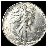 1946 Silver Walking Liberty Half Dollar UNCIRCULAT