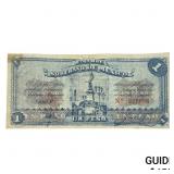 1915 Free and Sovereign State of Mexico 1 Peso