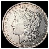 1901 Morgan Silver Dollar CLOSELY  UNCIRCULATED