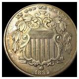 1882 Shield Nickel CLOSELY UNCIRCULATED