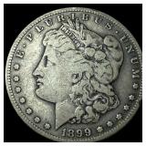 1899-S Silver Morgan Dollar NEARLY UNCIRCULATED