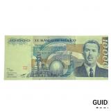 1983 Bank of Mexico 10,000 Pesos