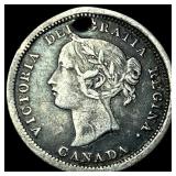 1870 Canada Silver 5 Cents HIGH GRADE