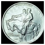 1925 Silver Half Dollar Stone Mountain GEM BU