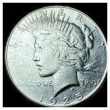 1925-S Silver Peace Dollar CLOSELY UNCIRCULATED