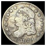 1829 Capped Bust Half Dime NICELY CIRCULATED