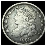 1835 Capped Bust Dime LIGHTLY CIRCULATED