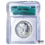 1964 Kennedy Half Dollar ICG PR69