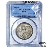 1928 Oregon Trail Half Dollar PCGS MS65