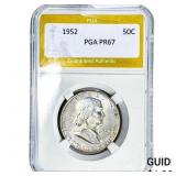 1952 Franklin Half Dollar PGA PR67