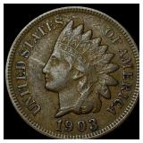 1903 Indian Head Cent NEARLY UNCIRCULATED