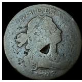 1798 Large Cent Draped Bust S-166. NICELY CIRCULAT