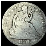 1856 Seated Liberty Half Dollar NICELY CIRCULATED