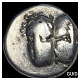 Ancient Greece Moesia, Istros 4th Century BC Silv