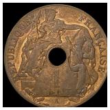 1919 French Indo-China Bronze Cent
