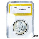 1952 Franklin Half Dollar PGA PR67