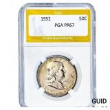 1952 Franklin Half Dollar PGA PR67