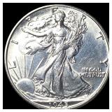1945 Walking Liberty Half Dollar UNCIRCULATED