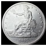 1877 Silver Trade Dollar CLOSELY UNCIRCULATED