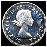 1959 Canada Silver 25 Cents