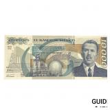 1989 Bank of Mexico 10,000 Pesos