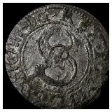 Before 1623 Polish Riga Sigismund III Silver Solid
