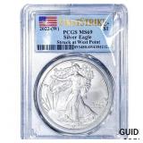 2022 Silver Eagle PCGS MS69