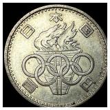 1964 Japan Silver 100 Yen