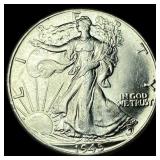 1945 Silver Walking Liberty Half Dollar UNCIRCULAT
