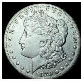 1880-CC Silver Morgan Dollar NEARLY UNCIRCULATED