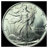 1943 Walking Liberty Half Dollar GEM BU