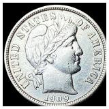 1909-D Silver Barber Dime UNCIRCULATED