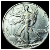 1940-S Silver Half Dollar Walking Liberty CHOICE A