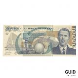 1988 Bank of Mexico 10,000 Pesos