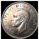 1950 Great Britain Copper Nickel 2 Sillings Proof