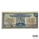 1915 Free and Sovereign State of Mexico 1 Peso