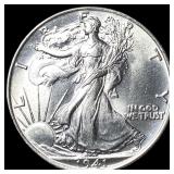 1941 Silver Half Dollar (Walking Liberty) GEM BU