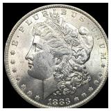 1883-S Silver Morgan Dollar CHOICE BU