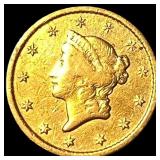 1851-O Gold $1 Liberty Head HIGH GRADE